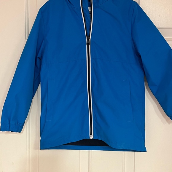 Boys UMMTOM Fully Lined Hooded Rain jacket Size 5-6 - Picture 1 of 8